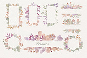 Botanical Harmonious Watercolor Set, a Graphic by NadyaKo (Thumbnail 2 of 7)