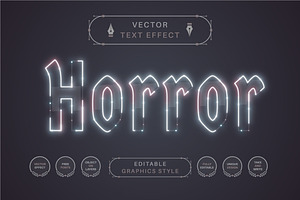 Gothic Ghost - Editable Text Effect