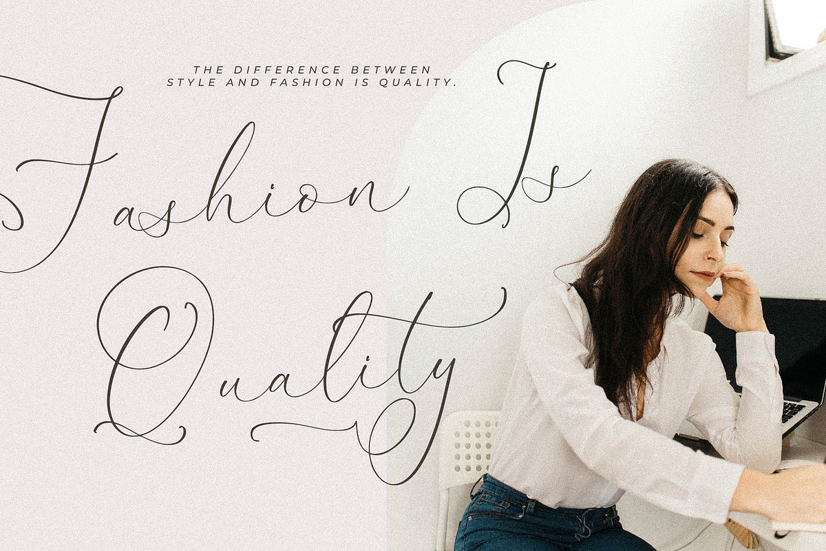 Senorytta Chic Calligraphy Font, a Script Font by Storytype Studio (Photo 6 of 15)