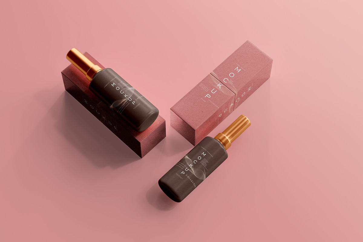 390+ Cosmetic Branding Mockup Scenes, a Cups & Container Mockup by pmvch (Photo 22 of 367)