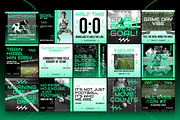 Football Instagram Template Kit, a Social Media Template by Nenjo Studio (Thumbnail 4 of 5)