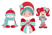 Cute Christmas Sublimation Clipart, an Illustration by Dream Creation (Thumbnail 6 of 7)