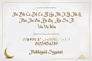 Alamsyah - Elegant Arabic Style Font, a Handwritten Font by overlaytemplates (Thumbnail 4 of 5)