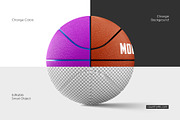 Basketball Ball Mockup Set, a Product Mockup by Country4k (Thumbnail 2 of 4)