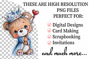 Valentine Teddy Bear, an Illustration by Daily.Designs (Thumbnail 2 of 5)