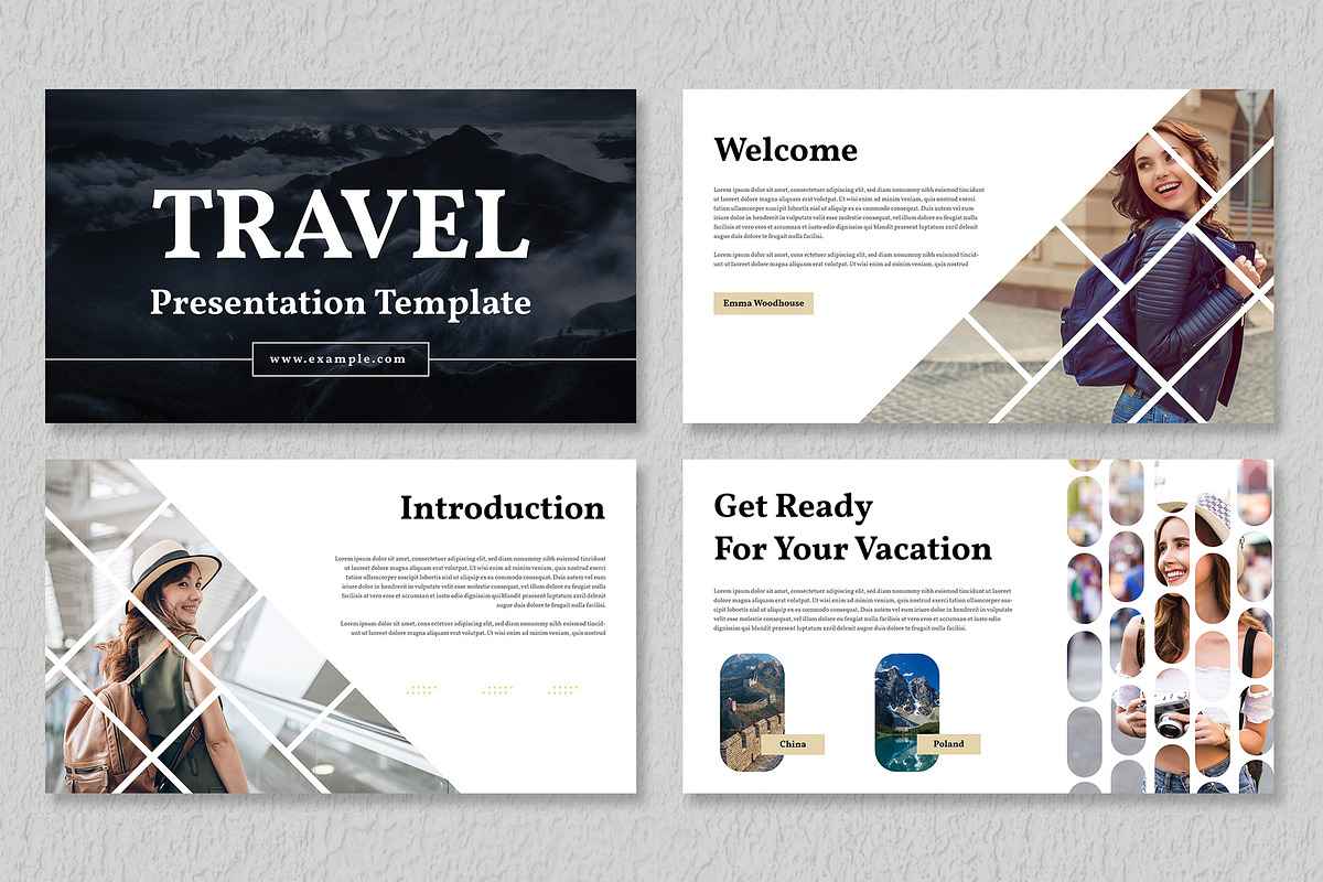 Travel Presentation, a Presentation Template by Mighty-Slide (Photo 2 of 6)