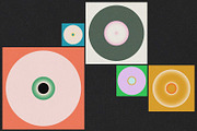 GRADIAL - 200 Radial Gradients, a Background Graphic by kloroform (Thumbnail 10 of 12)