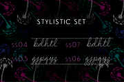 Delirio DemoFree link in description, a Script Font by graffistyling (Thumbnail 11 of 15)