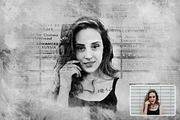 Old Newspaper Photoshop Effect, a Layer Style Add-On by Hubzway (Thumbnail 2 of 5)