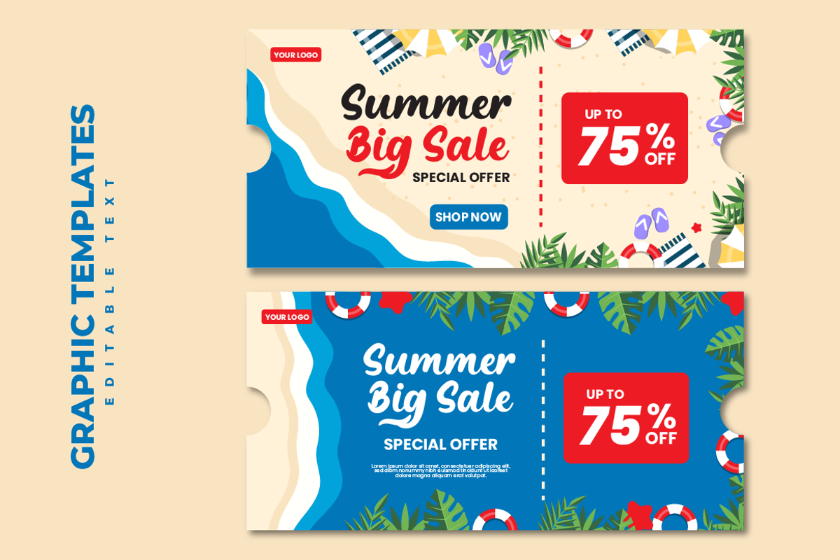 Summer Set Graphic Design V23, a Flyer Template by twinstd (Photo 5 of 6)