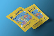 Yellow Fresh Summer Party Flyer, a Flyer Template by Neermana (Thumbnail 3 of 4)