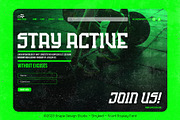 Stryked - Sport Font, a Sans Serif Font by Snape Design Studio (Thumbnail 4 of 5)