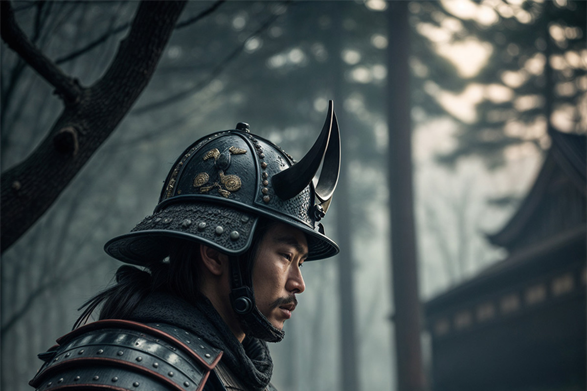 Japanese Samurai Warrior Photos, a Person Illustration by StockVerse Creative (Photo 3 of 4)