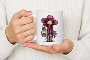 Whimsical Cowgirl Clipart Bundle, a Seasonal Illustration by Canvas Craft (Thumbnail 9 of 10)