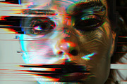 90 Glitch faces, a Person Illustration by Handmadefont (Thumbnail 37 of 94)