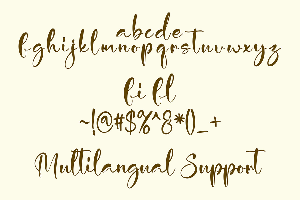 Samdays Font Handwritten Script, a Script Font by Koplexs Studio (Photo 9 of 10)