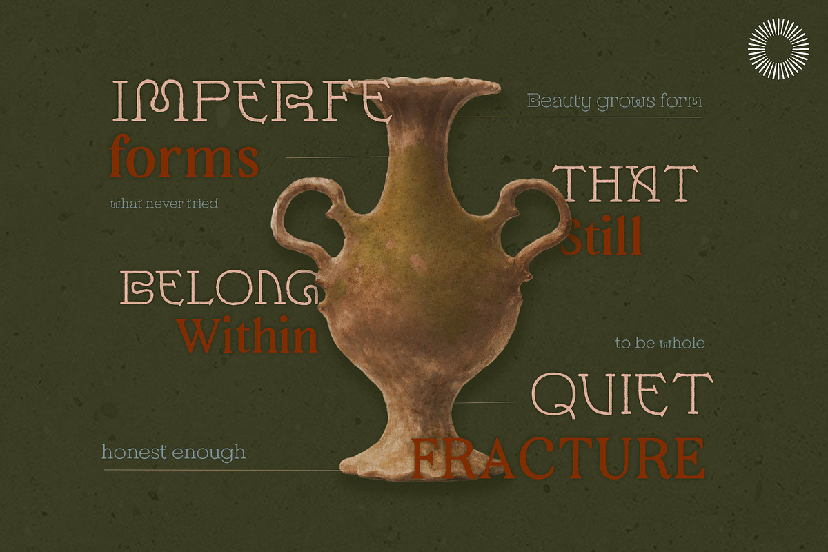 Thane Lantera - Old Press Print, a Serif Font by Setara Langit CreativeStd (Photo 3 of 14)