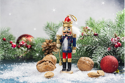 Christmas nutcracker toy soldier, a Holiday Photo by Ekaterina_Markelova