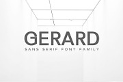 Gerard Sans Serif Font Family, a Sans Serif Font by Symufa (Thumbnail 1 of 7)