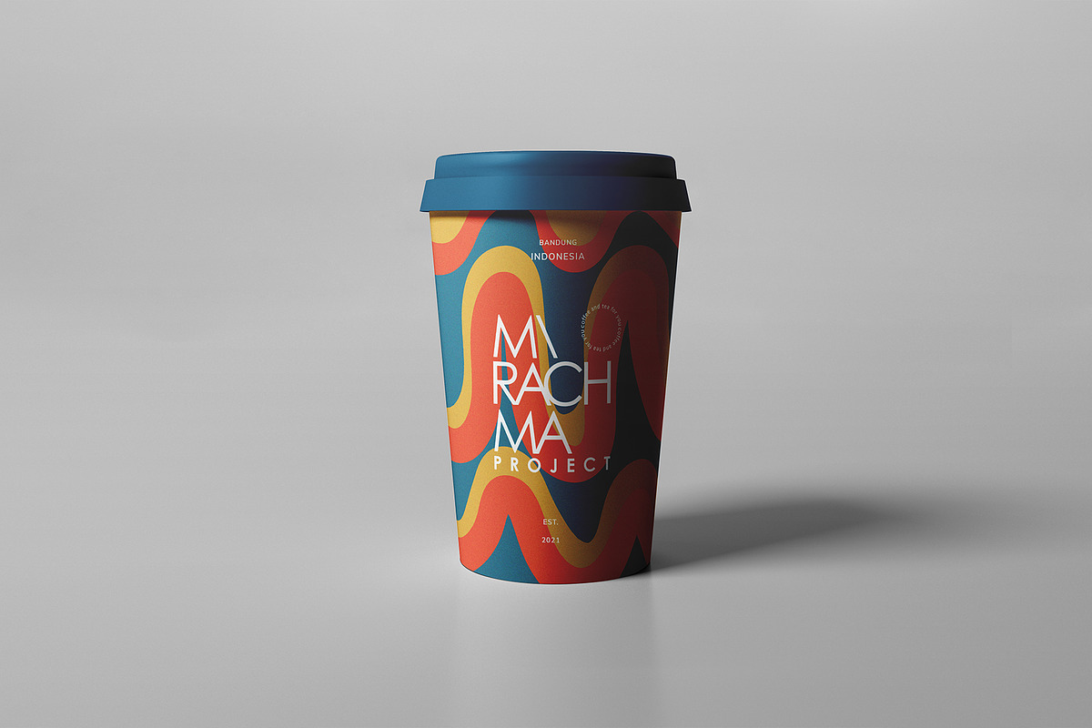 Takeaway Paper Cup Mockup, a Cups & Container Mockup by Mirachma Project (Photo 7 of 8)