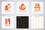 Zero Waste | 16 Thin Line Icons Set, an Outline Icon by Alex Blogoodf (Thumbnail 6 of 9)