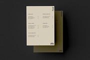 A4, A5, A6 Restaurant Menu Mockup, a Books & Magazine Mockup by Catkie - Digital Art (Thumbnail 6 of 7)