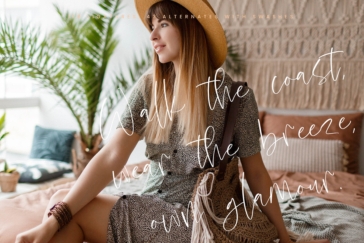 Melodies Sounds Modern Handwritten, a Script Font by stylishtype.co (Photo 11 of 20)