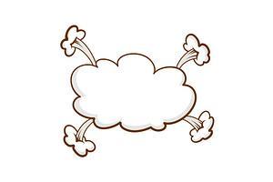 Comics book speech bubble, an Illustration by Things for designers