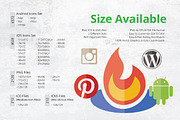 212 Flat Social Media Icons, an Icon by ArtFusion (Thumbnail 4 of 5)
