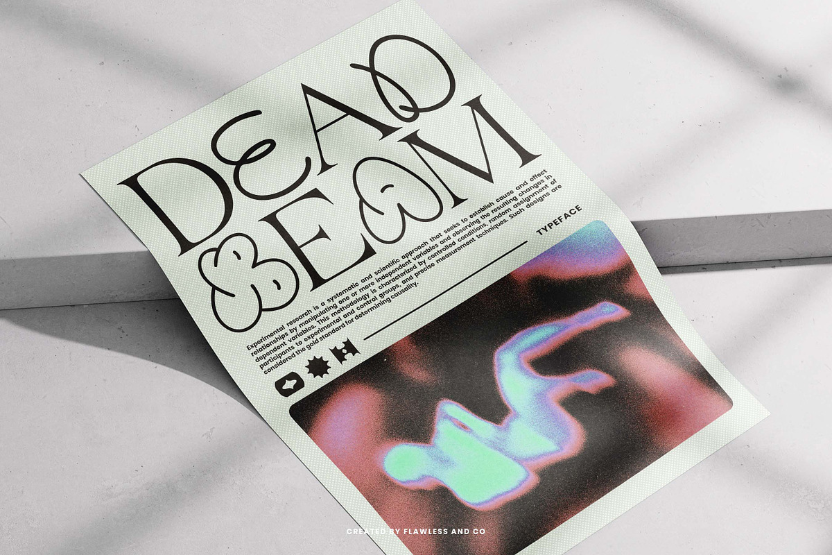 Round Dead - Mix Combination Font, a Serif Font by Flawless And Co (Photo 5 of 10)