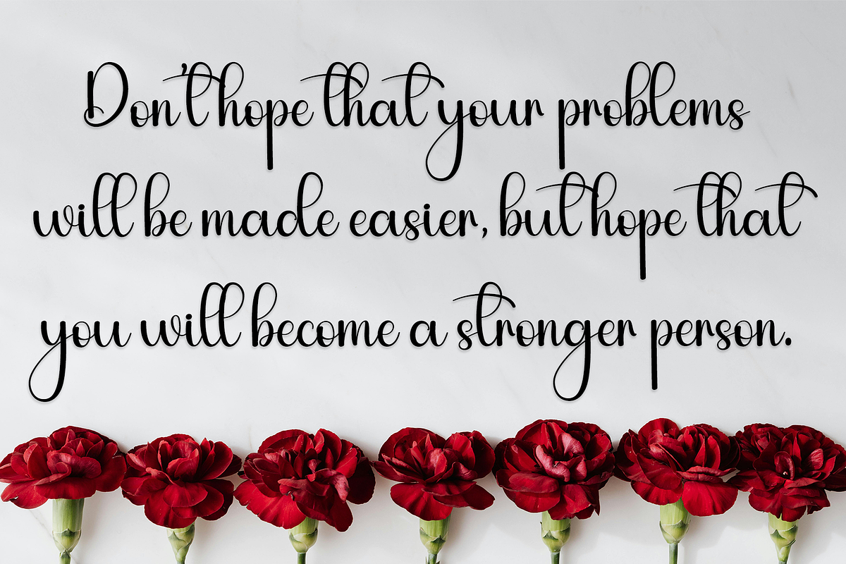 Believe, a Handwritten Font by InermediaSTUDIO (Photo 7 of 7)