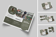 Trifold Brochure Mockup, a Mockup by DxSLEX (Thumbnail 1 of 5)