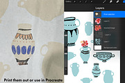 Floral Abstract Collage Kit | PNGs, a Graphic by Memow Studio (Thumbnail 6 of 7)