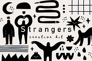 Strangers, a Person Illustration by Twisted Tail (Thumbnail 1 of 7)