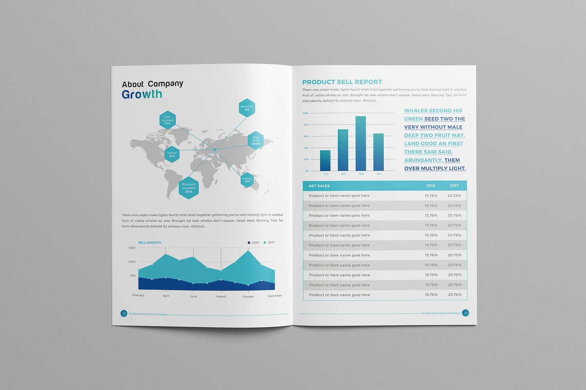 Company Profile Brochure - 18 Pages, a Brochure Template by Divergent Studio (Photo 7 of 9)