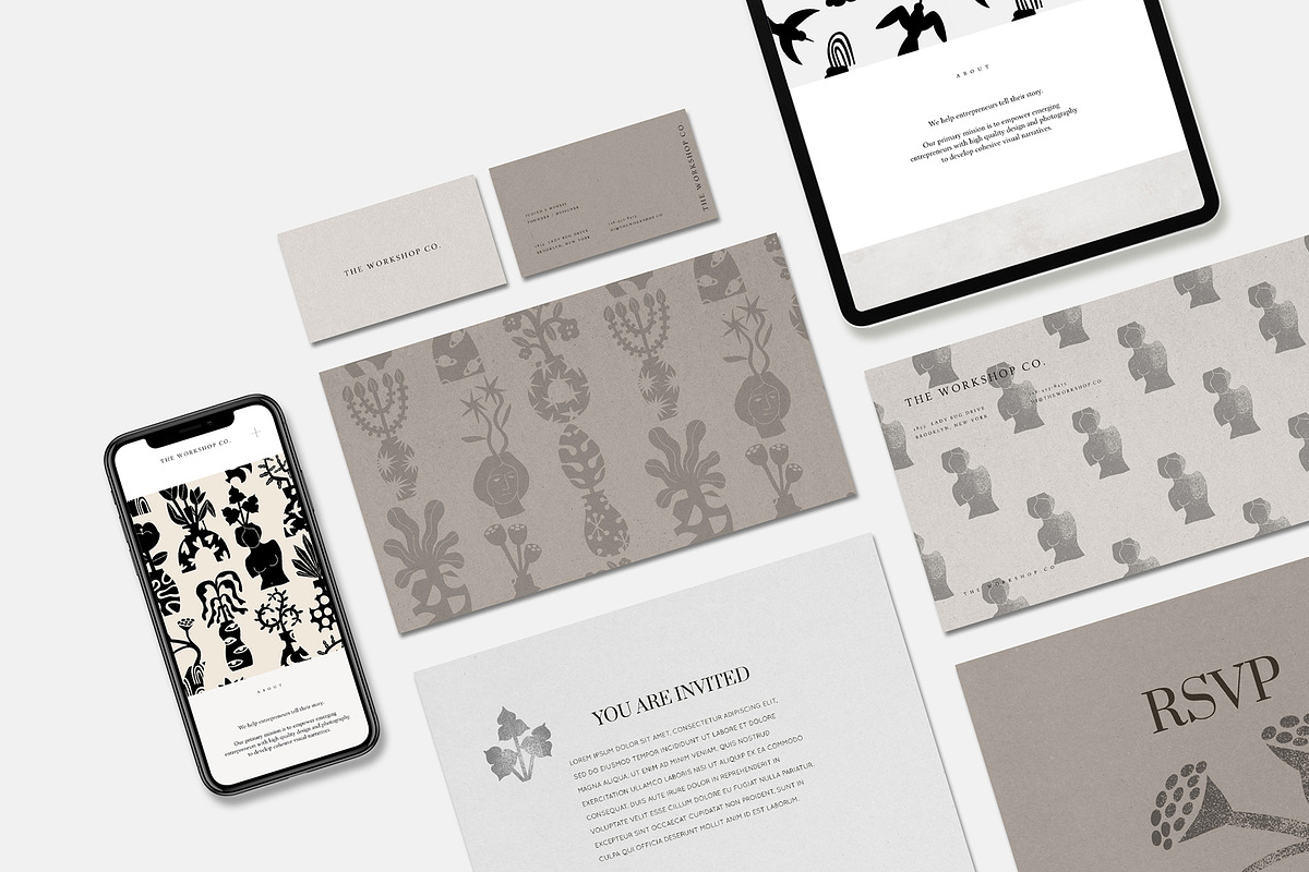GRUNGE VASES&FLOWERS SILHOUETTES, an Object Graphic by Creativemaker (Photo 12 of 14)
