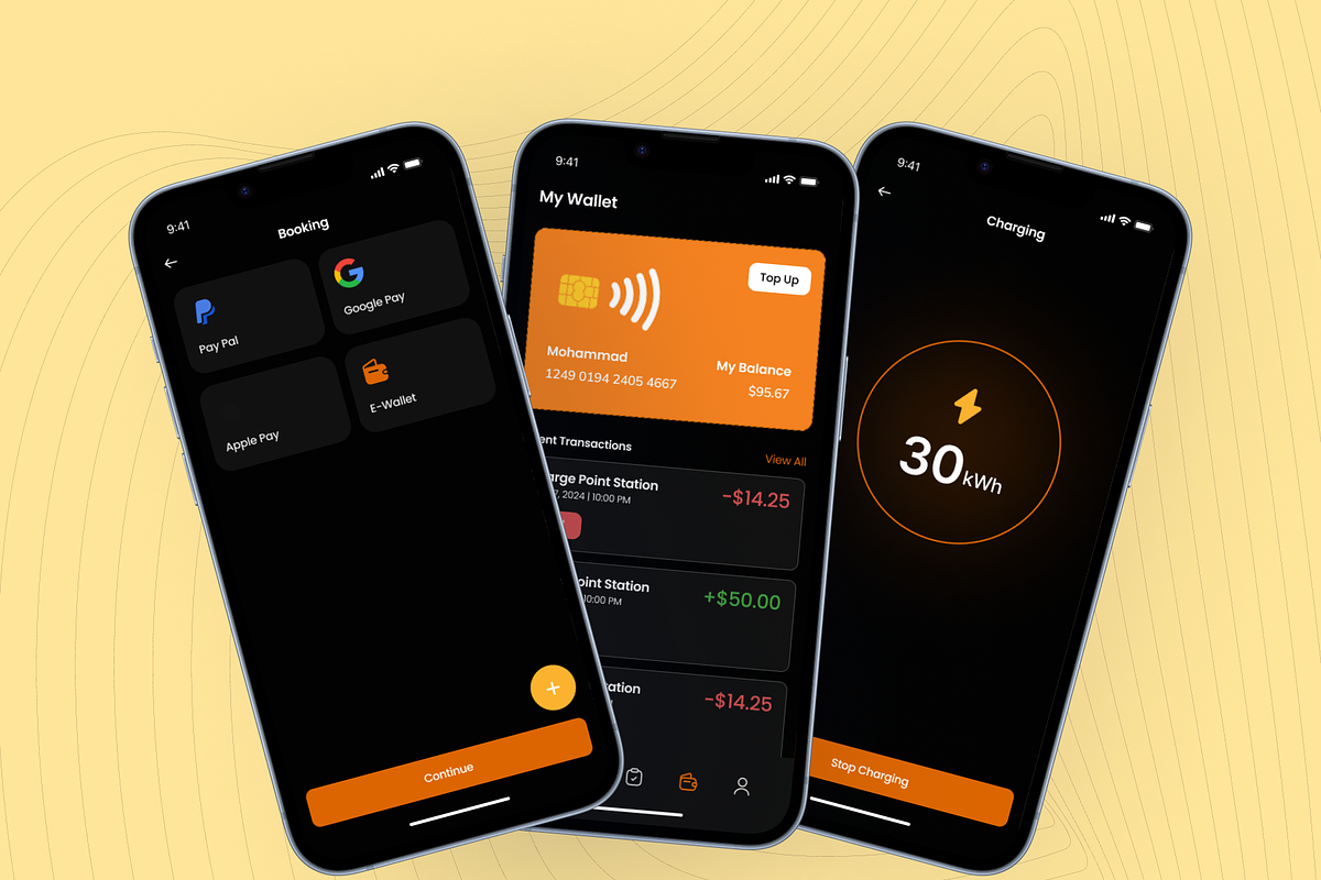 Charging Line - EV Charging Station, an UI Kit Template by Digibulbo (Photo 7 of 8)