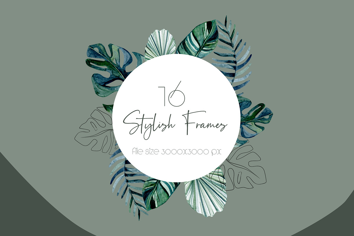 -20% SALE Abstract Tropics, a Texture Illustration by S_ARTLOVE (Photo 7 of 8)
