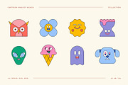 Cartoon Mascot Heads Collection, an Object Graphic by Léo Alexandre (Thumbnail 7 of 16)