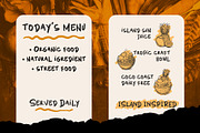 Quick Scribble - Food Base Font, a Handwritten Font by Inviline.co (Thumbnail 2 of 12)