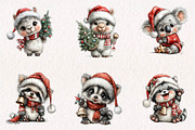 Christmas Cuties Celebration, a Seasonal Illustration by CreationArt (Thumbnail 3 of 7)
