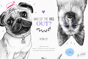 Who Let The Dogs Out?, an Illustration by Bibela (Thumbnail 1 of 8)