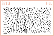 Hand Drawn Arrows Vector Pack, an Outline Icon by Design by Barton (Thumbnail 4 of 6)
