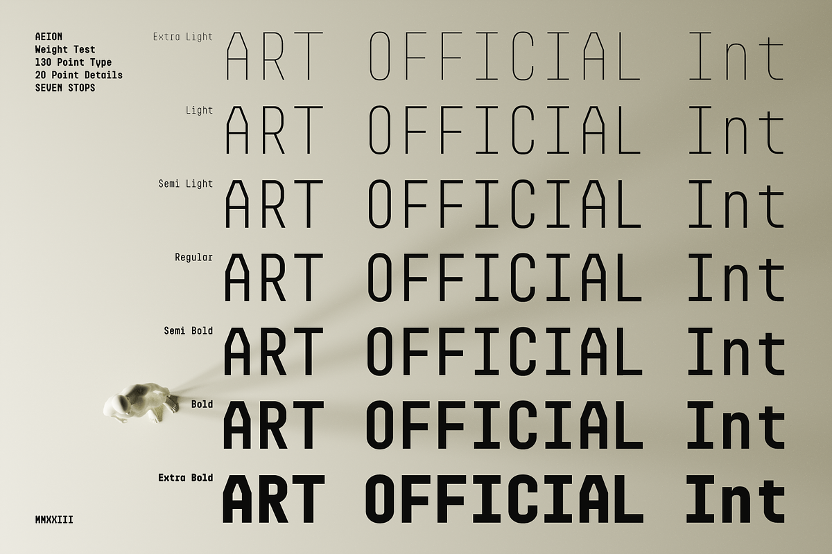 Aeion Modern Tech Font (7 Styles), a Sans Serif Font by That That Creative (Photo 2 of 12)