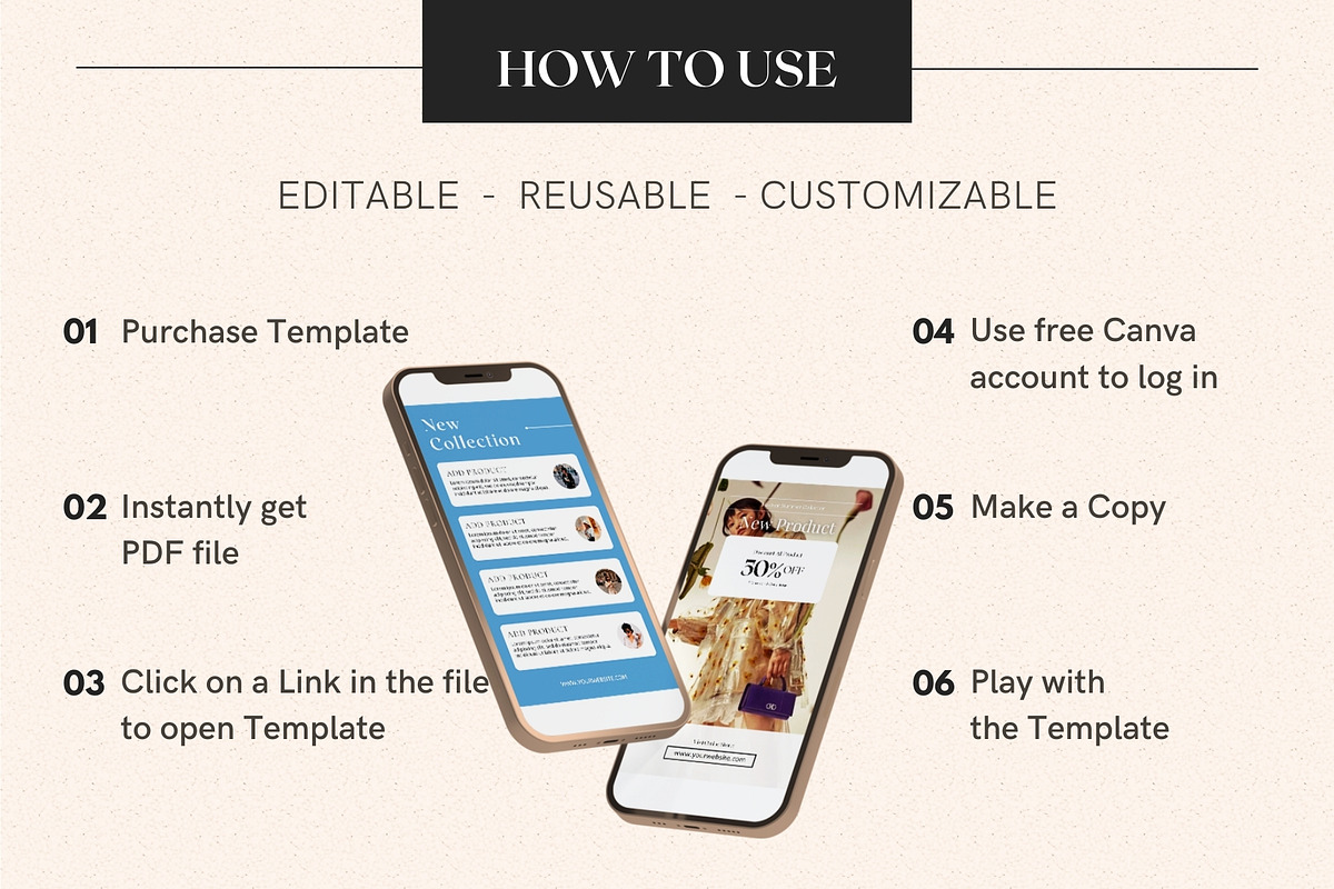 Baby Blue Instagram Templates, a Social Media Template by DesignbySamVN (Photo 10 of 10)