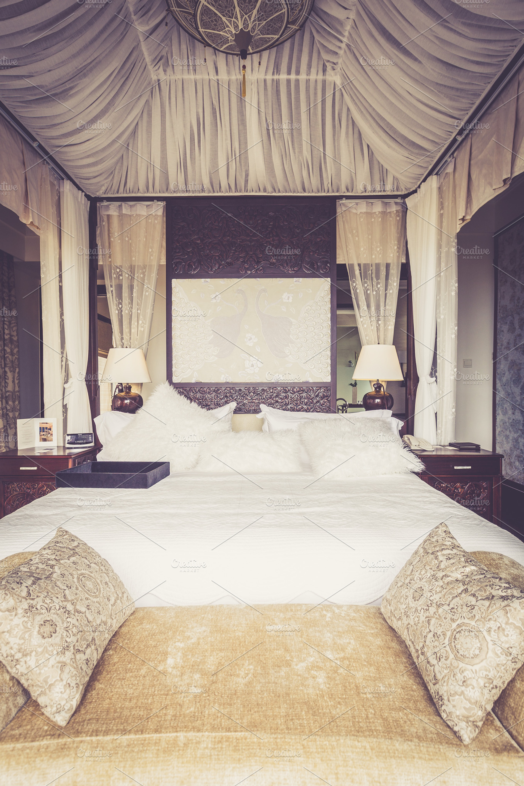 bed, a Photo by Camera Obscura