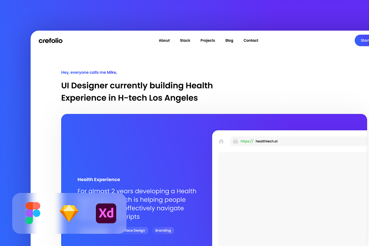 Hero (Portfolio) - Concept, a Templates & Theme by Petr Bilek (Photo 1 of 3)