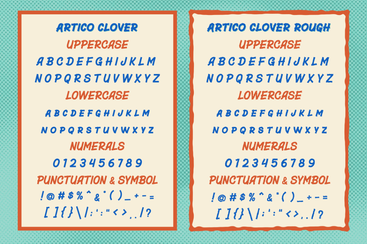 VT Artico Clover – Retro Brush Font, a Handwritten Font by ViactionType (Photo 7 of 12)