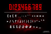 Swords Clover - Modern Blackletter, a Blackletter Font by Dhabee (Thumbnail 6 of 15)