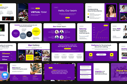 Creative Presentation Template preview 2